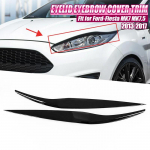 1 pora automobilio priekinio žibinto antakių dangtelis, apdailos juostelė Ford Fiesta MK7 MK7.5 2013-2017