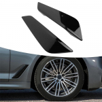 2x Blizgančio juodo sparno oro paėmimo apdailos elementai, kairė ir de&scaron;inė pusė, skirti BMW 5 serijos G30 2017-2022
