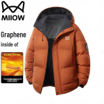 Maoren Men's Hooded Winter Padded Jacket L