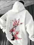 Japonija Harajuku Spausdintas Vyri&scaron;kas Dydis Didesnis Gobtuvėlis Sportinis Atsitiktinis Mada POP Paprastas Y2K Vilnos Ruduo Žiema Ilgomis Rankovėmis Mar&scaron;kinėliai Vir&scaron;us XL white