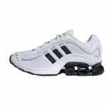 adidas Megaride O1 Balti Juodi Unisex Sportbačiai Debesies Baltumo Pagrindinė Juoda Sidabro Metaliko JH5520 44 white