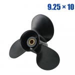 Pakabinamas sraigtas Tohatsu/Mercury 9.9HP/15HP/20HP 9.25*10 Aliuminio lydinio sraigtas 3 mentės, 14 spline juoda