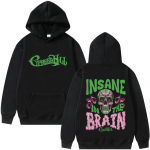 Raperis Cypress Hill Black Sunday Insane in The Brain Hoody Su skeletu spausdinta sportinė apranga Vyrams Moterims Hip Hopo Oversized Hoodies Ruduo S