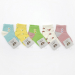 5 poros laukinių gėlių vaiki&scaron;kų kojinių 5 pairs pack