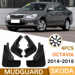 Purvasaugiai SKODA Octavia 2014-2016 Purvasaugiai Priekinis Galinis Sparnas Automobilis 09-13