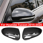 Skirta Hyundai Tucson 2015- 2016 2017 2018 Automobilio galinio vaizdo &scaron;oninio veidrodėlio dangtelis Sparno dangtelis I&scaron;orinė durų galinio vaizdo dėklo apdailos rėmelis Sliver