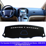 For Hyundai H1 H300 i800 iLoad iMAX Grand Starex 2008 - 2018 Car Dashboard Cover Dashmat Cape Auto Inner Dashmat Pad LHD Red