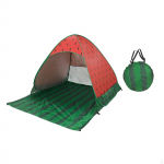 Beach Tent ,Pop up with Carry Bag ,Easy Set ,SUN Protection, Windproof Camping Sun Red L