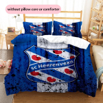 SC Heerenveen Ra&scaron;tuotas patalynės komplektas su antklode Namų dekoravimas Dovana (1 * užvalkalas antklodei + 2 * užvalkalai pagalvėms be užpildo) 135x200cm