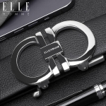 ELLE HOMME Vyri&scaron;kas natūralios odos diržas su automatinio užsegimo sagtimi 115cm