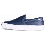 Converse Slip Resistant Abrasion Resistant Low top Skateboard Shoes Unisex Dark Blue 150296C 36