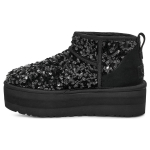UGG Ultra Mini Stori Blizgučiai 'Juodi' Moteri&scaron;ki 1135060-BLK 39 black