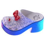 Crocs Siren Clog Hello Kitty 50-mečio Mėlynas Blizgus 209451-100 34-35
