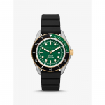 Michael Kors Negabaritinis Jūrinis Silikoninis Laikrodis MK9158 juoda