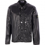 Stone Island vientos spalvos polo apykakle, viengubas krūtinės, ilgomis rankovėmis &scaron;varkas Vyri&scaron;ki &scaron;varkai Juodas K1S1512000-01S0022-V0029 XXL