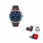 Tissot CHRONO XL VINTAGE Kvarcinis Mechanizmas 100m Vandens Atsparumas Vyri&scaron;kas Laikrodis 45mm Mėlynas Ciferblatas Nerūdijančio Plieno Korpusas T116.617.16.042.00 Blue Dial