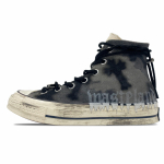 Converse 1970-ųjų neslystantys auk&scaron;ti drobės batai Unisex Juodi Pilki 162053C(Komanda188-) 39