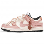 Nike Dunk Pieno Persiko Rožinis Rūkas, Vintažiniai Mylimosios, Atsparūs Dilimui, Neslystantys, Žemi, Riedlentės Batai, Unisex DD1503-101(Team2070-S-BOX) 36.5