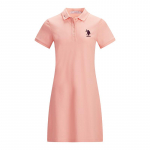 JAV. POLO ASSN.. Moteri&scaron;ka polo suknelė trumpomis rankovėmis M rožinė