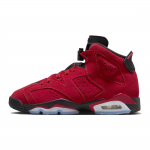 Jordan GS Air Jordan 6 Retro Toro Bravo Varsity Red Black 384665-600 38.5