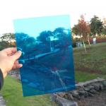 10 vnt. &bdquo;Pasidaryk pats&ldquo; spalvoto filtro gelinis plėvelė 0,3 mm storio A4 skaidri PVC plok&scaron;telė Skaidri fotografijos blykstės filtras mėlyna
