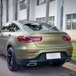 Automobilio plėvelė Matinė &Scaron;viesiai žalia Automobilio vynilinė plėvelė PVC Spalvą keičianti lipdukas PET Be burbuliukų Automobilio priedai Automobilio lipdukai 10x152cm