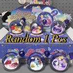 Mano mažasis ponis aklas dėžutės svajonių magijos plaukiojantis butelis serija Fluttershy Rarity Rainbow Dash Applejack Pinkie Pie modelis vaikų dovanos