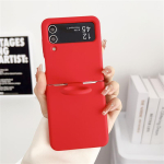 Skirta Samsung Galaxy Z Flip 7 6 5 4 3 dėklas Oficialus skysto silikono dėklas su pir&scaron;to žiedu Atsparus smūgiams dangtelis Skirta Z Flip 5 Mink&scaron;ti dėklai For Z Flip7 No ring