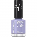 Rimmel, Super Gel Nagų lakas, 028 Purple haze, Gelinis lakas, Profesionalus rezultatas, Ilgai i&scaron;liekantis, Džiūsta kaip įprastas lakas