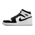 Air Jordan 1 Mid SE GS Diamond Vaikams Sportbačiai Balti Juodi Daugiaspalviai DN4321-100 40