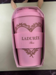 LADUREE termosas Rožinis Paryžiaus i&scaron;skirtinis Pagamintas i&scaron; plastiko Mielas Kolekcionuojamas