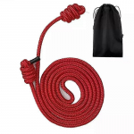 Svorio fitneso &scaron;okinėjimo virvė, suderinama su moterimis ir vyrais, sunkios virvės, suderinamos su suaugusiųjų treniruotėmis, namų sporto sale ir lauko pratimais Black 12mm