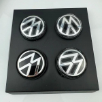 2026 Nauji plaukiojantys ratų centriniai dangteliai 4 vnt. 56 mm 65 mm Volkswagen VW Golf 5 6 7 Passat B6 B7 B8 Tiguan Polo Jetta GTI 3B7601171 ER1