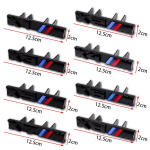 Automobilio priekinių grotelių emblema Logotipas Lipdukas M serijos numerio lipdukas ABS logotipas Tinka BMW X2M X3M4 X5M X6M 7 F48 G01 E84 F10 F30 G11 X8M juoda