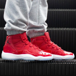Jordan 11 Retro 'Win Like 96' GS 378038-623 37.5 red