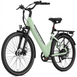 BEKUP V1 Miesto kelionėms elektrinis dviratis 26 colių ratai 36V 14,5AH baterija 250W variklis 125KG maksimali apkrova 75KM maksimalus atstumas E-dviratis Unisex