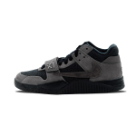 Travis Scott x Jordan Jumpman Jack Amortizuojantys Neslystantys Žemi Krep&scaron;inio Batai Unisex Gilios Mocha Juodos Pilkos FZ8117-204(Komanda-) 40.5 black