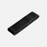 &bdquo;Monoceros&ldquo; automobilio bagažinės laikymo įrenginio kabliu ir kilpu fiksuoti dirželiai vientisos spalvos stebuklingi lipdukai 5x20cm juoda
