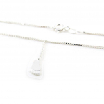Les Tr&eacute;sors De Lily [J0119] - Cha&icirc;ne Cheville argent 'Empreinte'