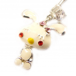 Les Tr&eacute;sors De Lily [L4543] - Body Piercing 'Lapin' blanc balta
