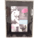 Les Tr&eacute;sors De Lily [Q9695] - Cadre photo r&eacute;sine 'Scarlett' noir - photo 10x15 cm juoda