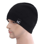 Kaukė Balaclava Vyri&scaron;ka žieminė megzta kepurė Beanie Moteri&scaron;kos žieminės kepurės vyrams Kepurė Skullies Beaines Mink&scaron;ta Stora &Scaron;ilta Kapotas Vyri&scaron;ka kepurė 55-63cm juoda