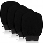 4 pakuotės &scaron;veičiamosios pir&scaron;tinės du&scaron;o &scaron;veitimo pir&scaron;tinės Deep Body Bath Mitt Body One Size