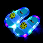 &Scaron;viečiančios vaiki&scaron;kos &scaron;lepetės Vasaros New Smile vaiki&scaron;ki basutės berniukams ir mergaitėms Neslystantys LED &scaron;viečiantys batai 30-31
