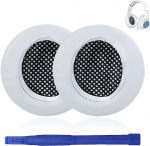 1 pora ausinių dėklų, dilimui atsparių apsauginių trinkelių, skirtų EDIFIER HECATE G4/G4PRO/G30/GM660 pilka/juoda