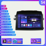 Hizpo 8G+128G galvos blokas skirtas Toyota Sienna 2 XL20 2003-2010 Automobilių radijas Multimedija Vaizdo grotuvas Navigacija Stereo GPS Android Auto Carplay 4G Autoradio S4 8Core 4G 32G AI