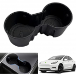 Centrinės konsolės puodelio laikiklio įdėklas, suderinamas su Tesla Model 3 / Y priedais, tinka tik naujai konsolei 20x10x8cm