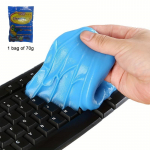 1/3/5 vnt valymo gelis automobiliui, daugkartinis valymo rinkinys, skirtas automobilių dulkių automobilių ply&scaron;ių valikliui, 1 Pack Of 70g