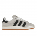 Adidas Campus 00s Crystal White Black Moteri&scaron;ki sportbačiai kreminės spalvos &scaron;erdis-juoda beveik balta GY0042 39⅓