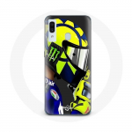 Coque pour samsung galaxy A30 Valentino Rossi Pilote de vitesse champion du monde Motogp